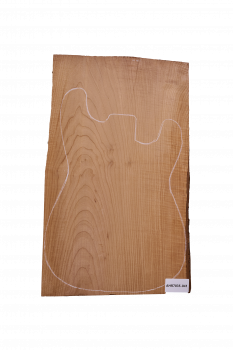 Preview: Body Ahorn leicht geriegelt A, 1-tlg., Caramel, Einzelstück #041